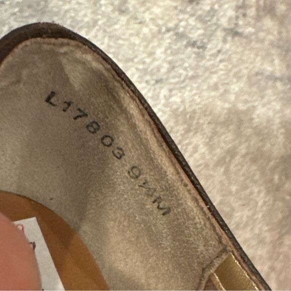 NEW Mark Lemp Classics Brown Leather Pumps/Heels 9.5M Women’s - Picture 7 of 13